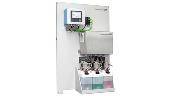 Liquiline Control CDC90 is an automatic cleaning and calibration system for pH and ORP sensors.