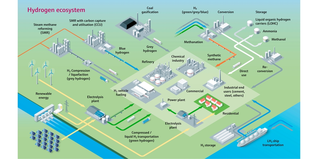 The hydrogen ecosystem